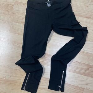 [Banana Republic] Zipper Black Leggings